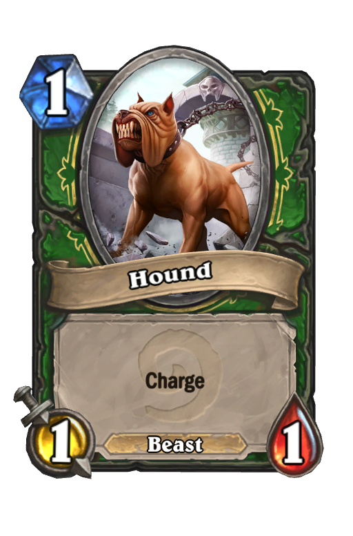 Hound Hearthstone kártya