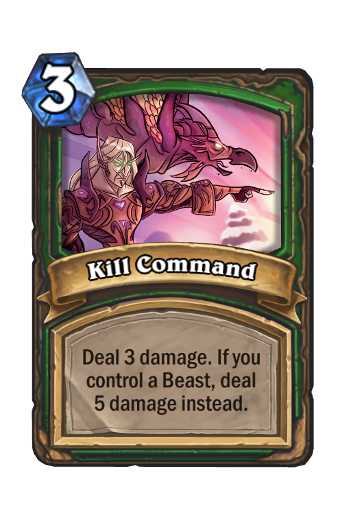 Kill Command Hearthstone kártya