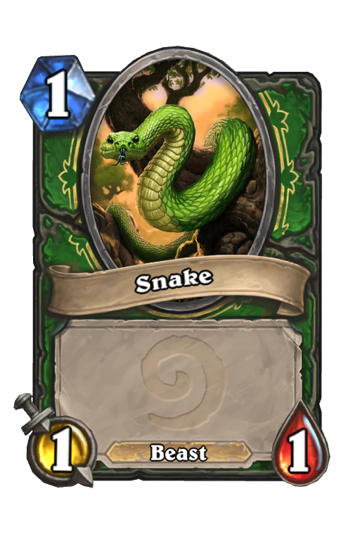 Snake Hearthstone kártya