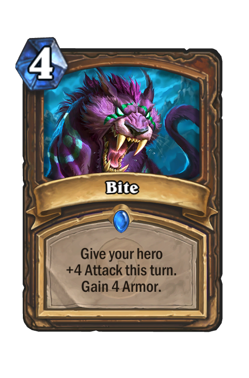 Bite Hearthstone kártya