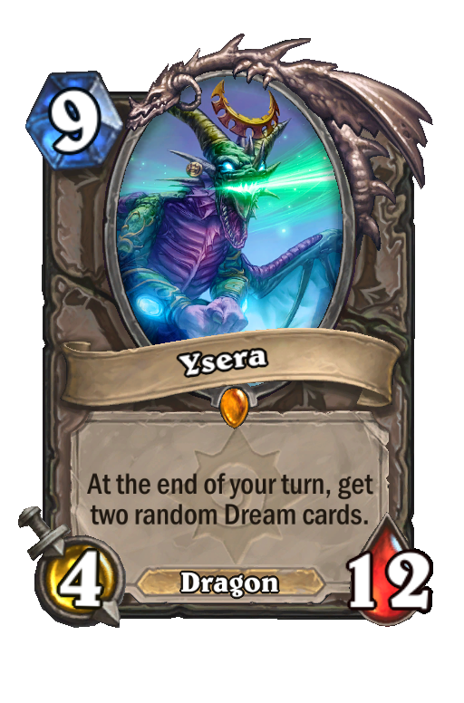 Ysera hearthstone kártya