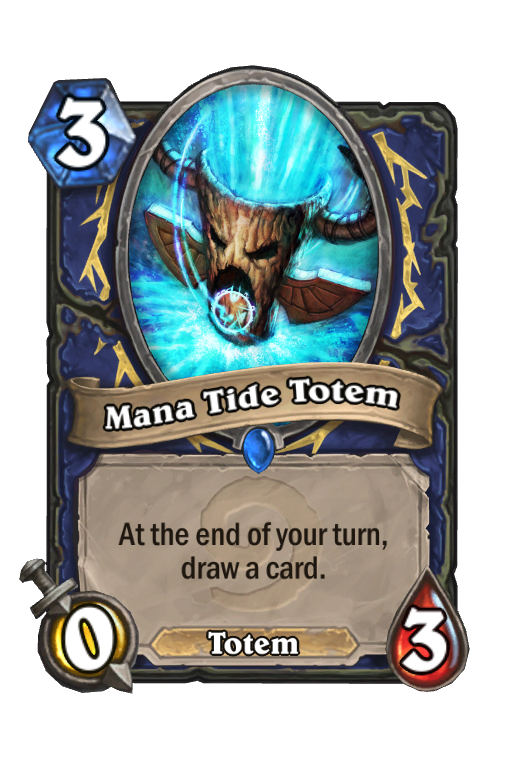 Mana Tide Totem Hearthstone kártya