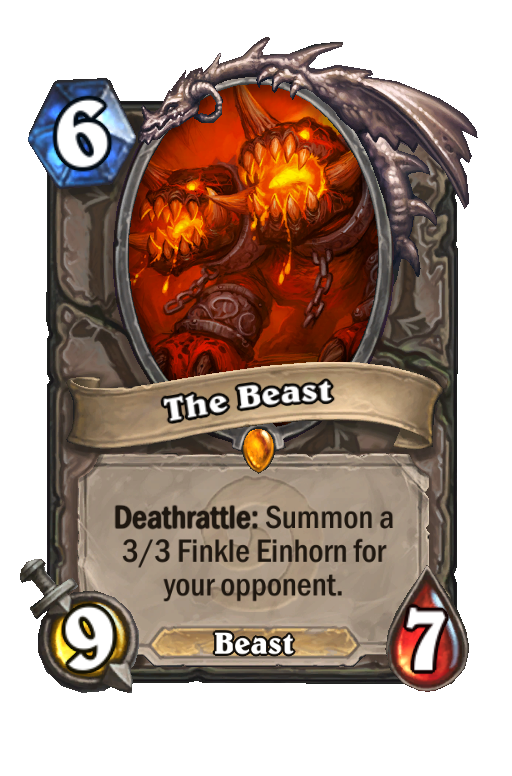 The Beast Hearthstone kártya