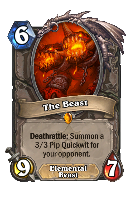 The Beast Hearthstone kártya