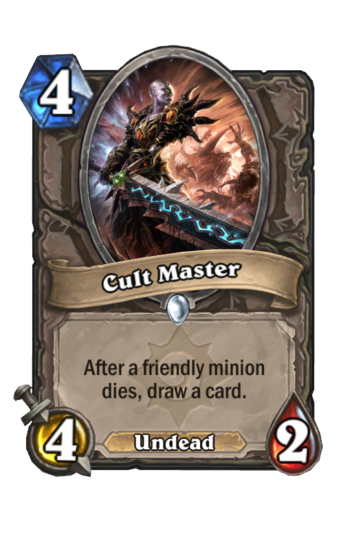 Cult Master Hearthstone kártya