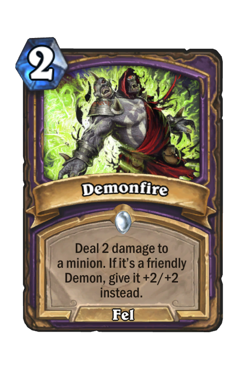 Demonfire Hearthstone kártya