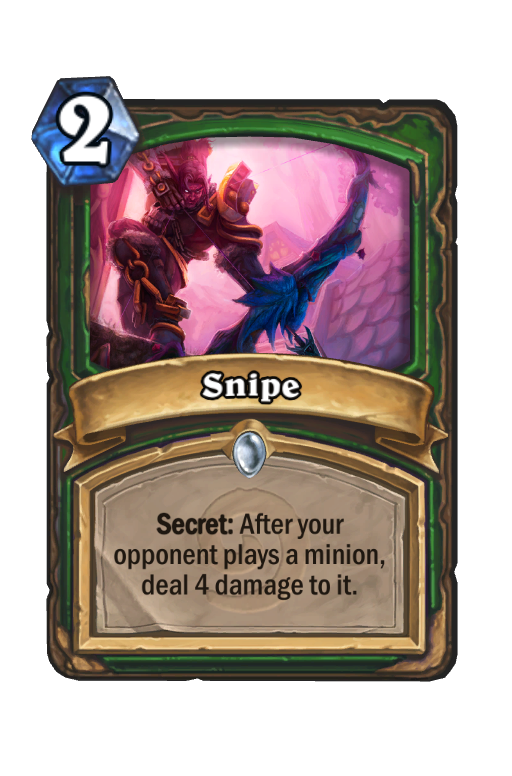 Snipe Hearthstone kártya