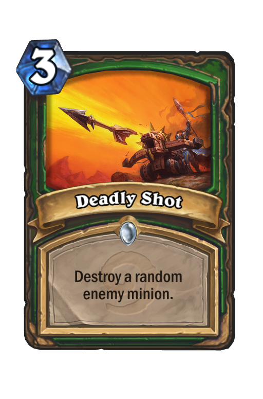 Deadly Shot Hearthstone kártya