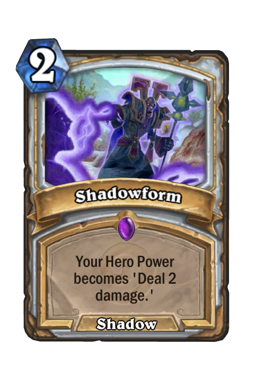 Shadowform Hearthstone kártya