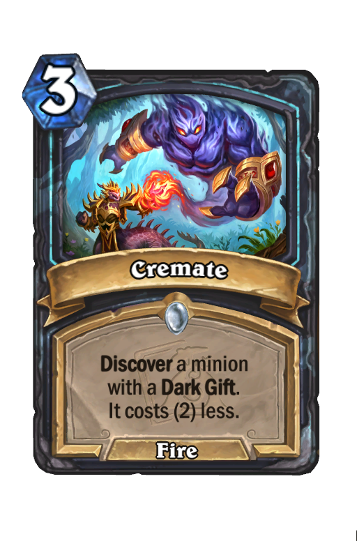 Cremate Hearthstone kártya