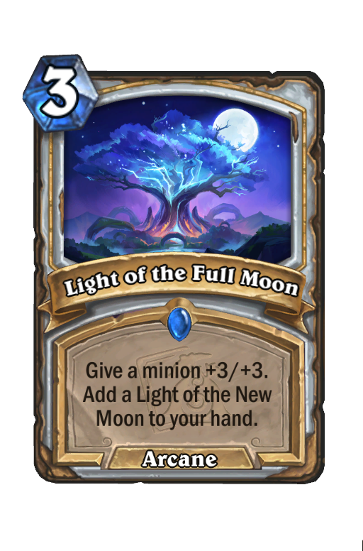 Light of the Full Moon Hearthstone kártya