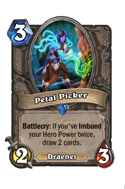 Petal Picker Hearthstone kártya