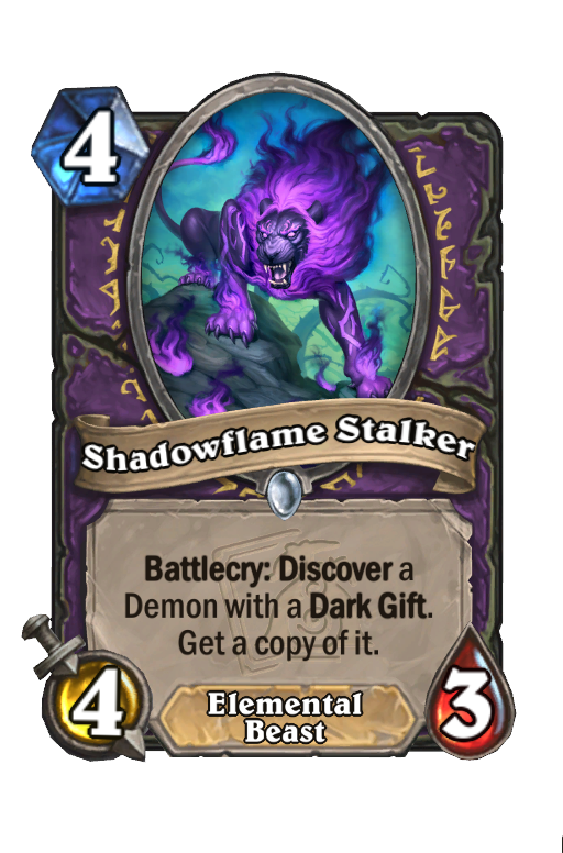 Shadowflame Stalker Hearthstone kártya