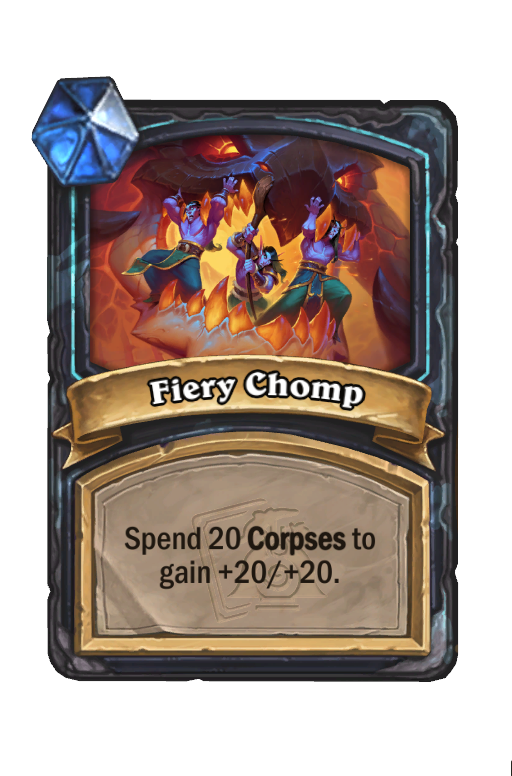 Fiery Chomp Hearthstone kártya