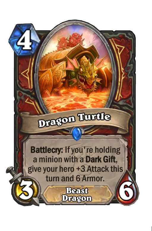 Dragon Turtle Hearthstone kártya