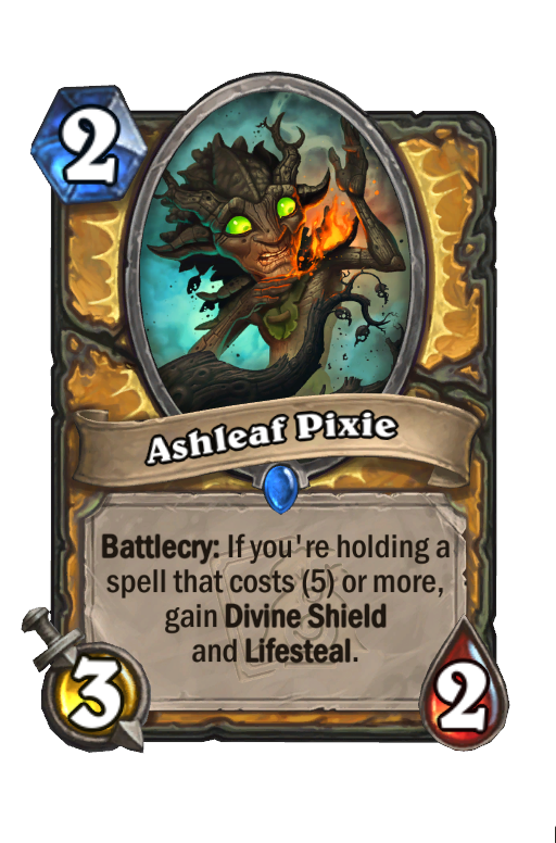 Ashleaf Pixie Hearthstone kártya