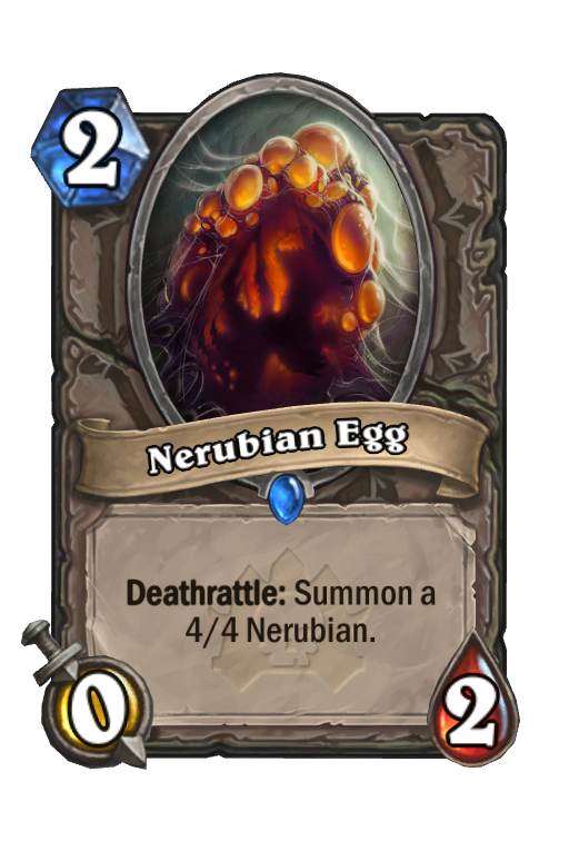 Nerubian Egg Hearthstone kártya