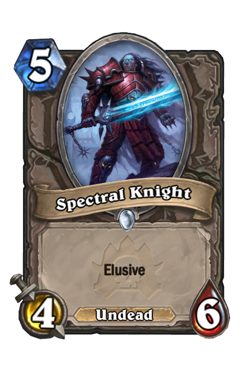 Spectral Knight Hearthstone kártya