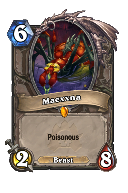 Maexxna Hearthstone kártya