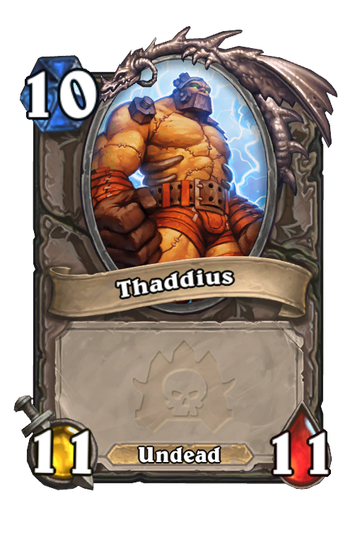 Thaddius Hearthstone kártya