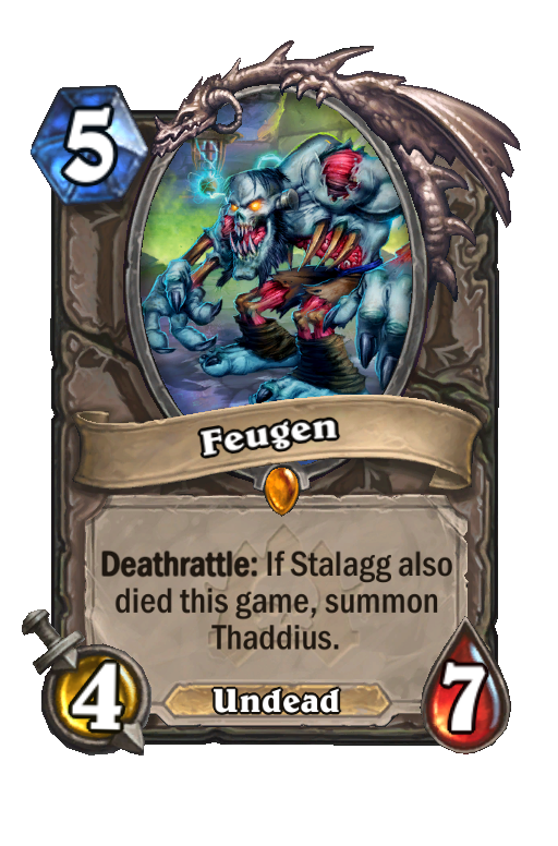 Feugen Hearthstone kártya