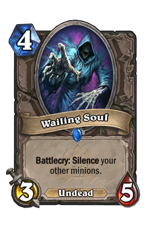 Wailing Soul Hearthstone kártya