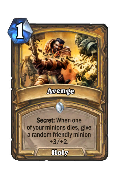 Avenge Hearthstone kártya