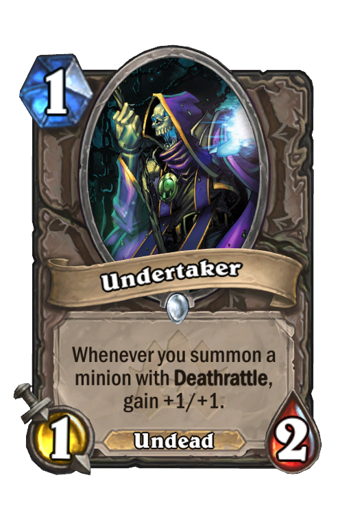 Undertaker Hearthstone kártya
