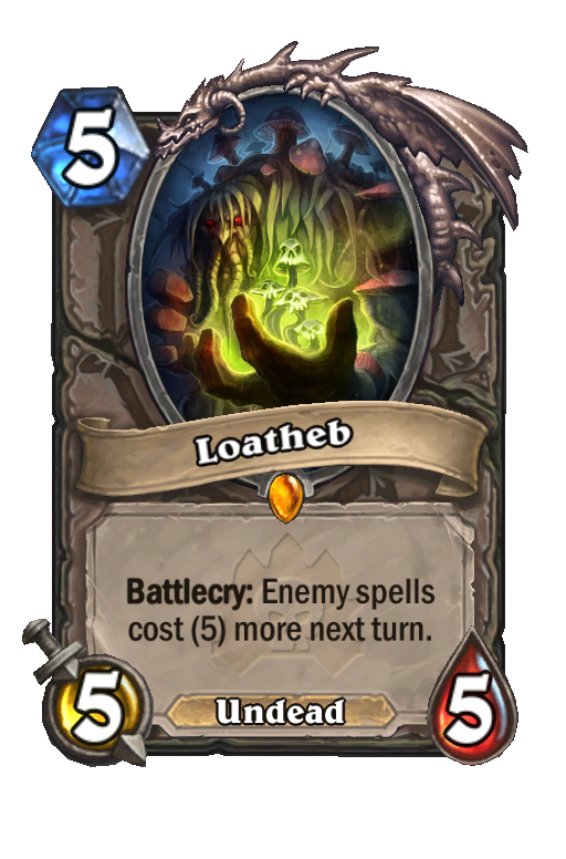 Loatheb Hearthstone kártya