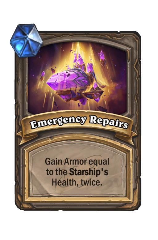 Emergency Repairs Hearthstone kártya