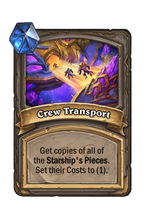 Crew Transport Hearthstone kártya
