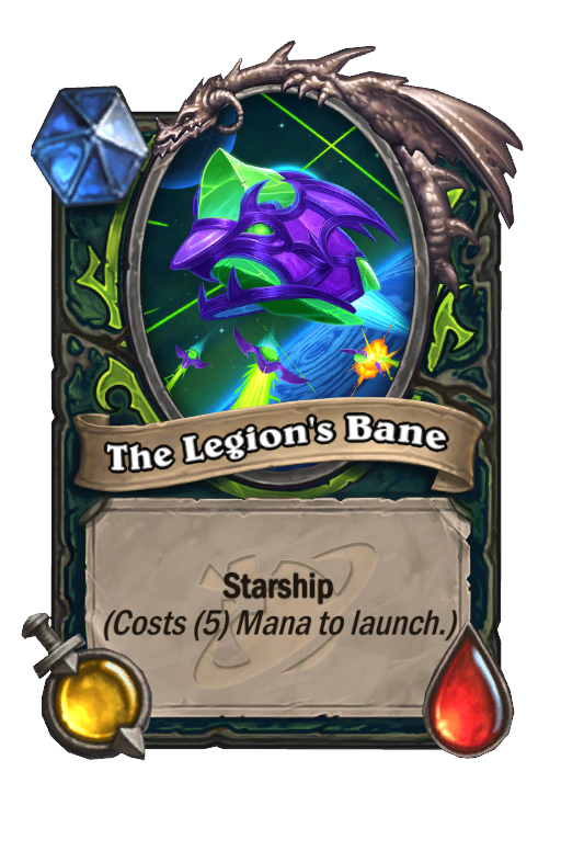 The Legion's Bane Hearthstone kártya