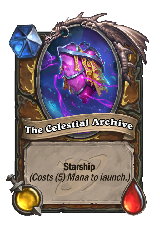 The Celestial Archive Hearthstone kártya