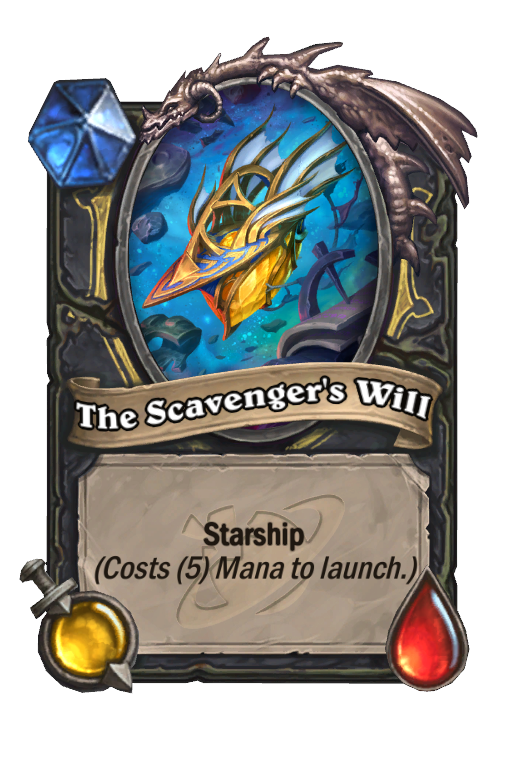 The Scavenger's Will Hearthstone kártya