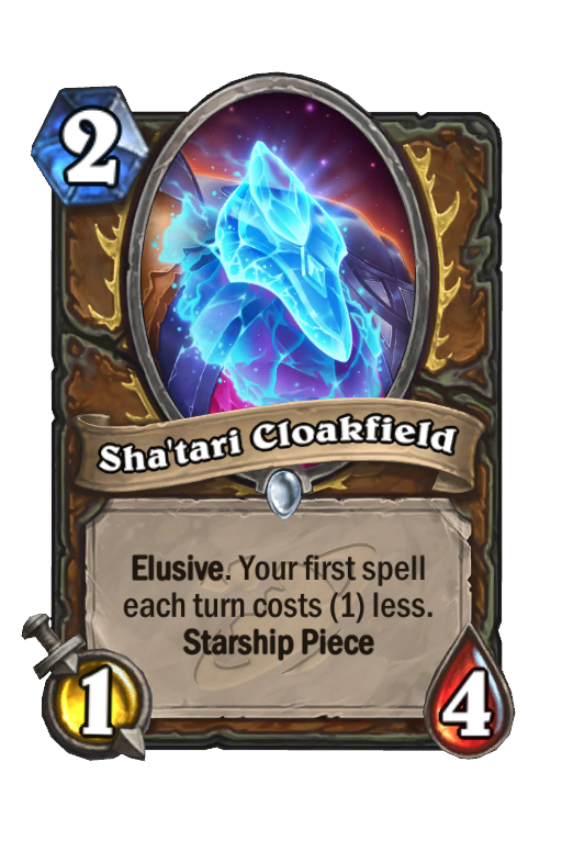 Sha'tari Cloakfield Hearthstone kártya