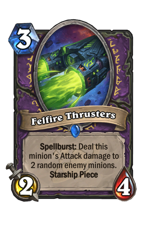 Felfire Thrusters Hearthstone kártya