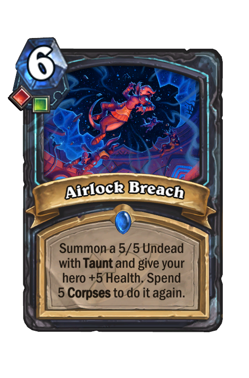 Airlock Breach Hearthstone kártya