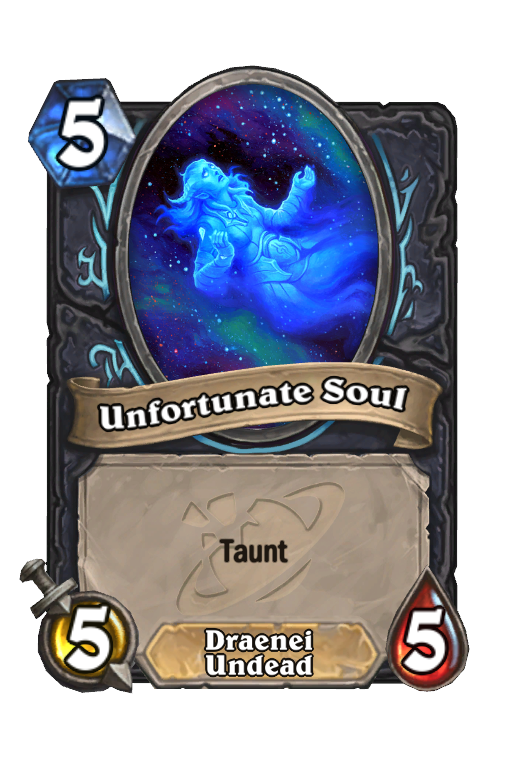 Unfortunate Soul Hearthstone kártya