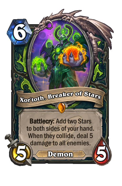 Xor'toth, Breaker of Stars Hearthstone kártya