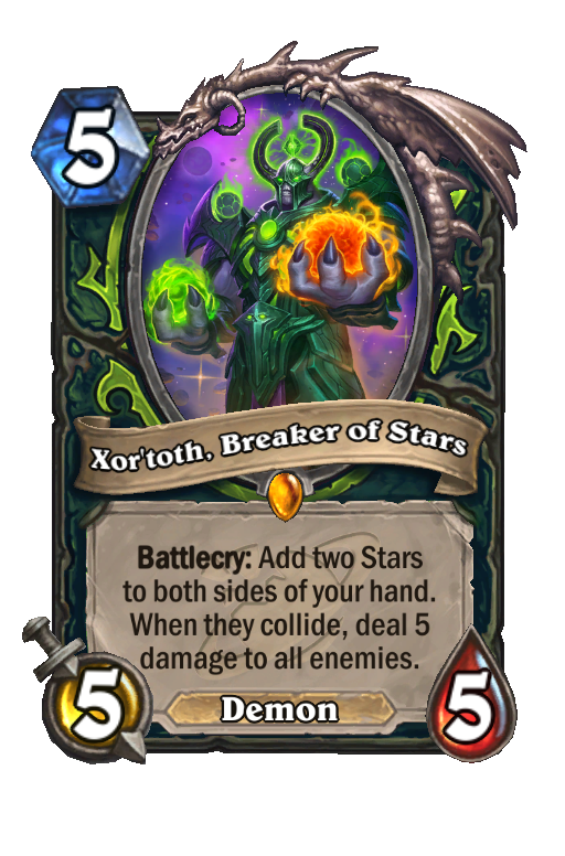 Xor'toth, Breaker of Stars Hearthstone kártya