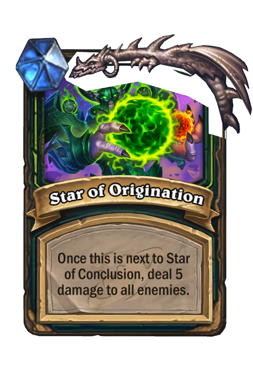 Star of Origination Hearthstone kártya