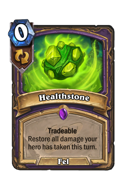Healthstone Hearthstone kártya