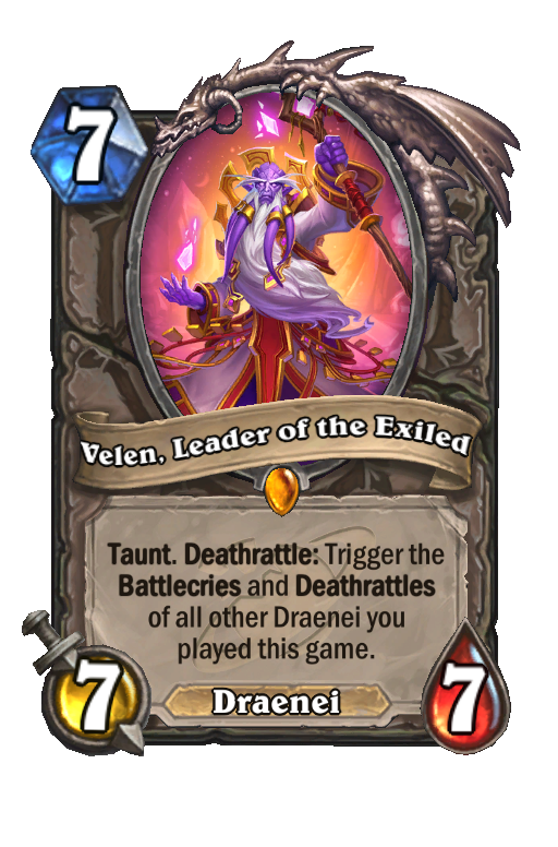 Velen, Leader of the Exiled Hearthstone kártya