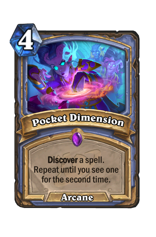 Pocket Dimension Hearthstone kártya