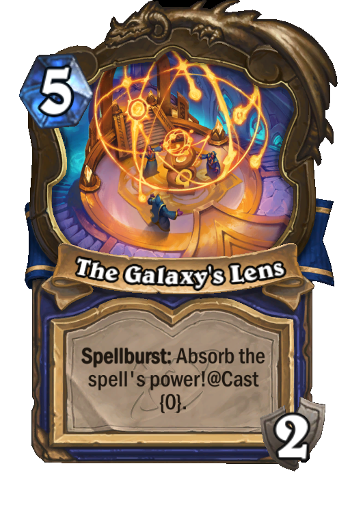 The Galaxy's Lens Hearthstone kártya