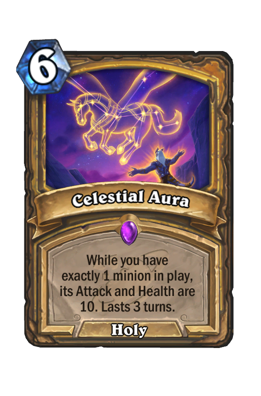 Celestial Aura Hearthstone kártya