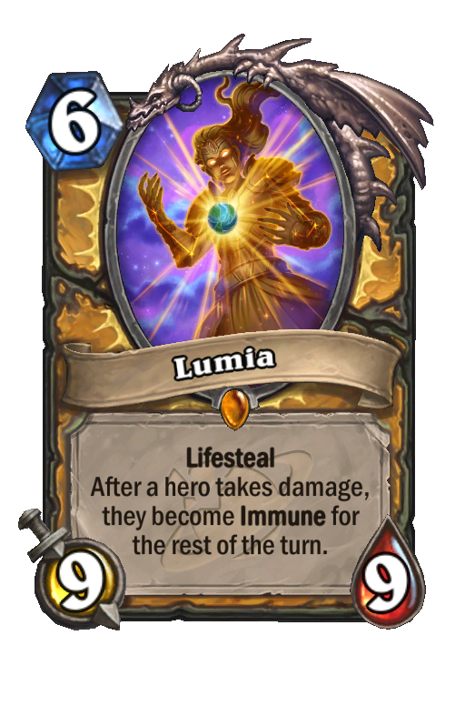 Lumia Hearthstone kártya