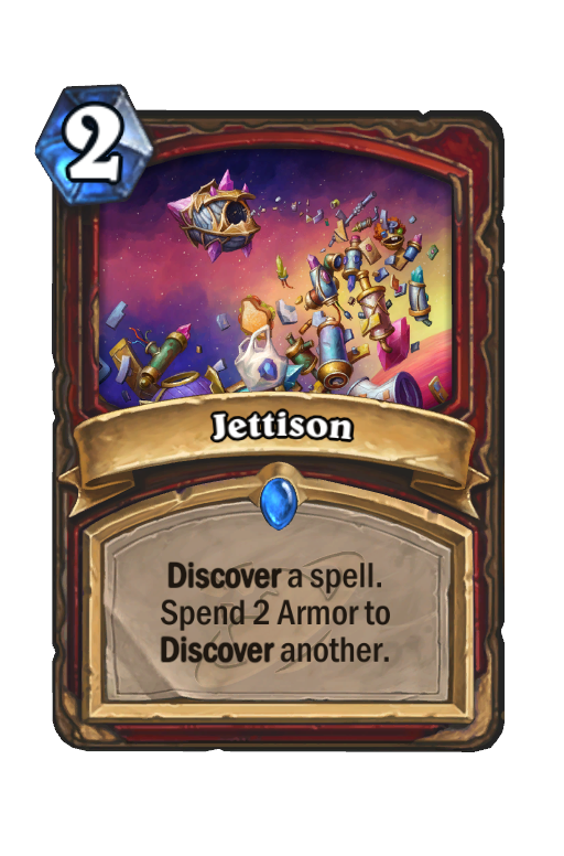 Jettison Hearthstone kártya