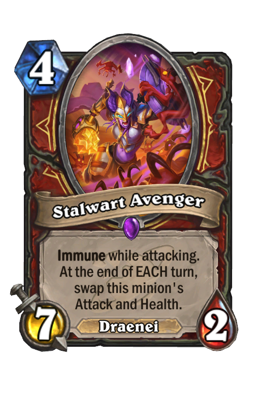 Stalwart Avenger Hearthstone kártya