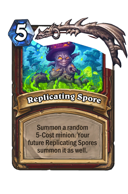 Replicating Spore Hearthstone kártya